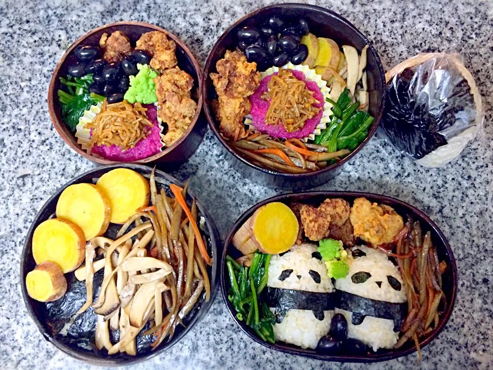 Snapdishの料理写真:vegan弁当
大豆ミートの唐揚げ|makiko_aさん