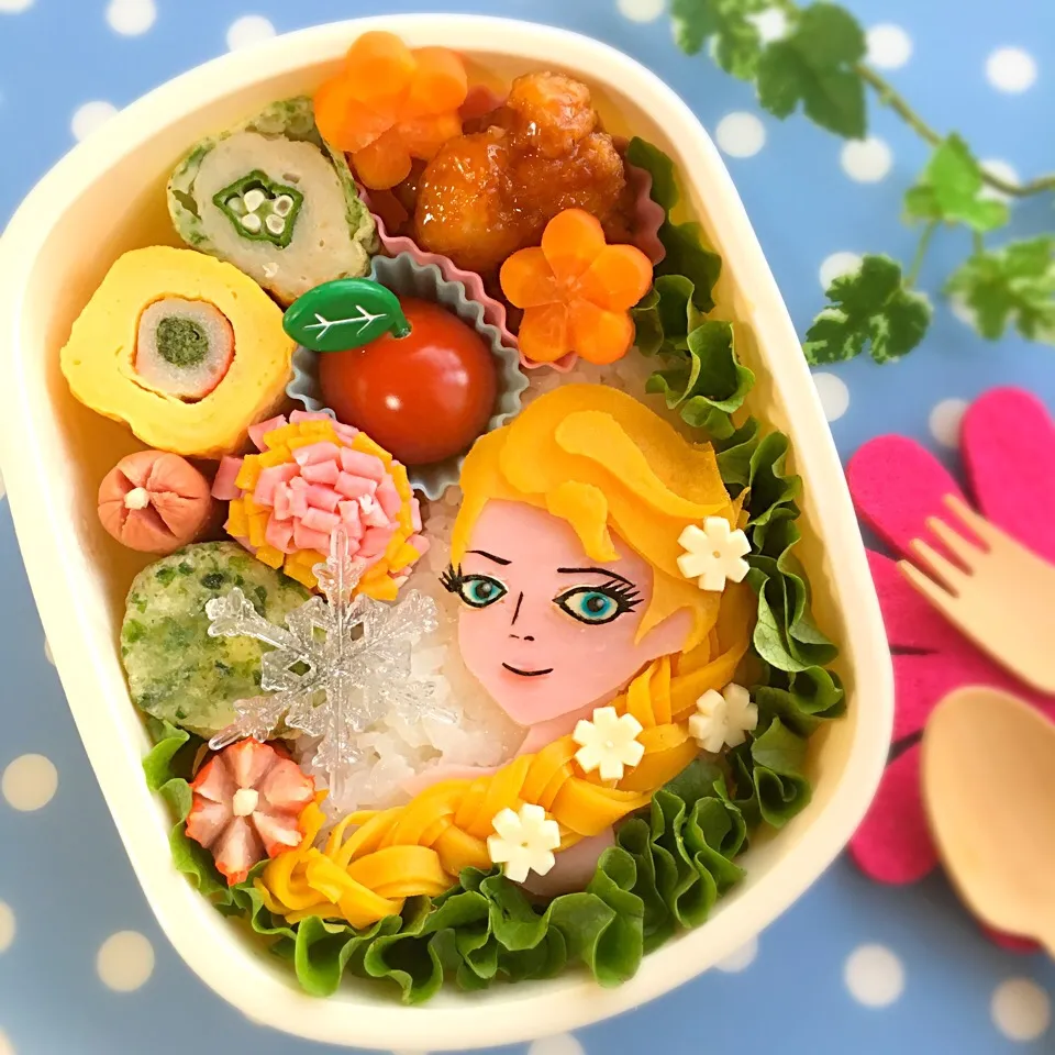 エルサ弁当♡|Saori Nishidaさん