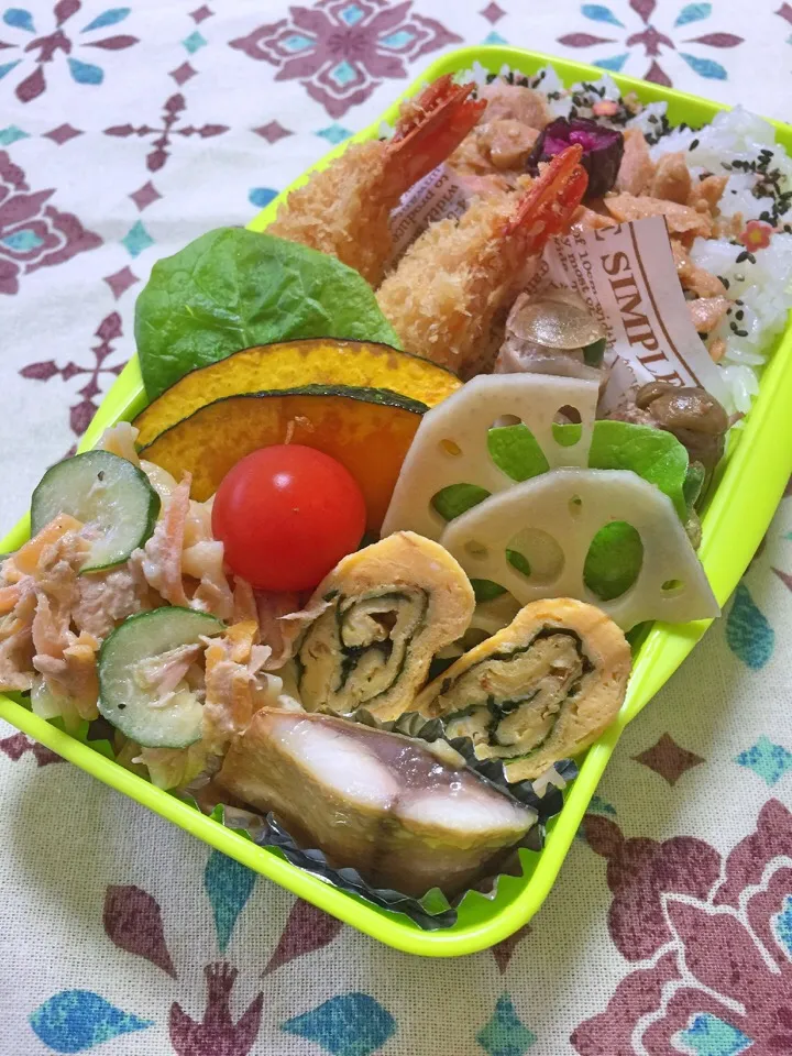 高校生息子のお弁当 ♪|キラりんさん