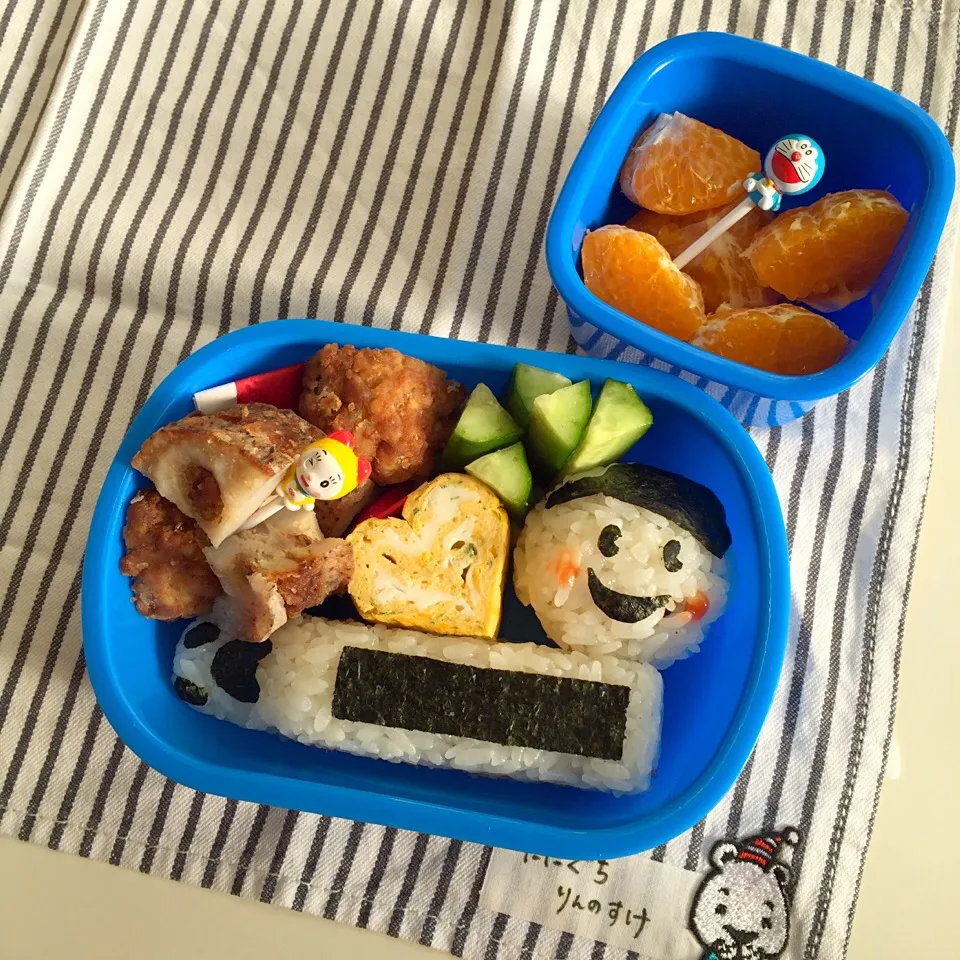 幼稚園弁当♬
新幹線でいってらっしゃーい！弁当♬|rinlapinさん