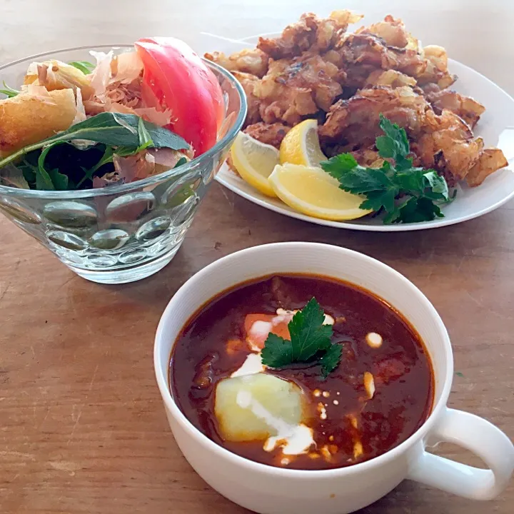 ひかりママさんの料理 2015-02-26雨。本日のお弁当。と、ビーフシチュー😋|てんてんさん