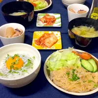 ✳︎しらす丼で夜ご飯✳︎|sionさん