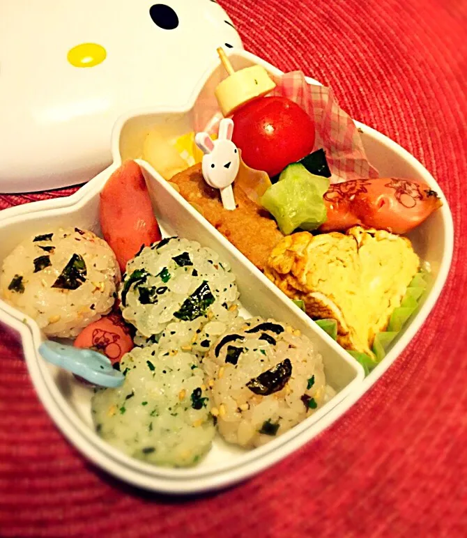 🐤遠足のお弁当🍙|Kazuさん