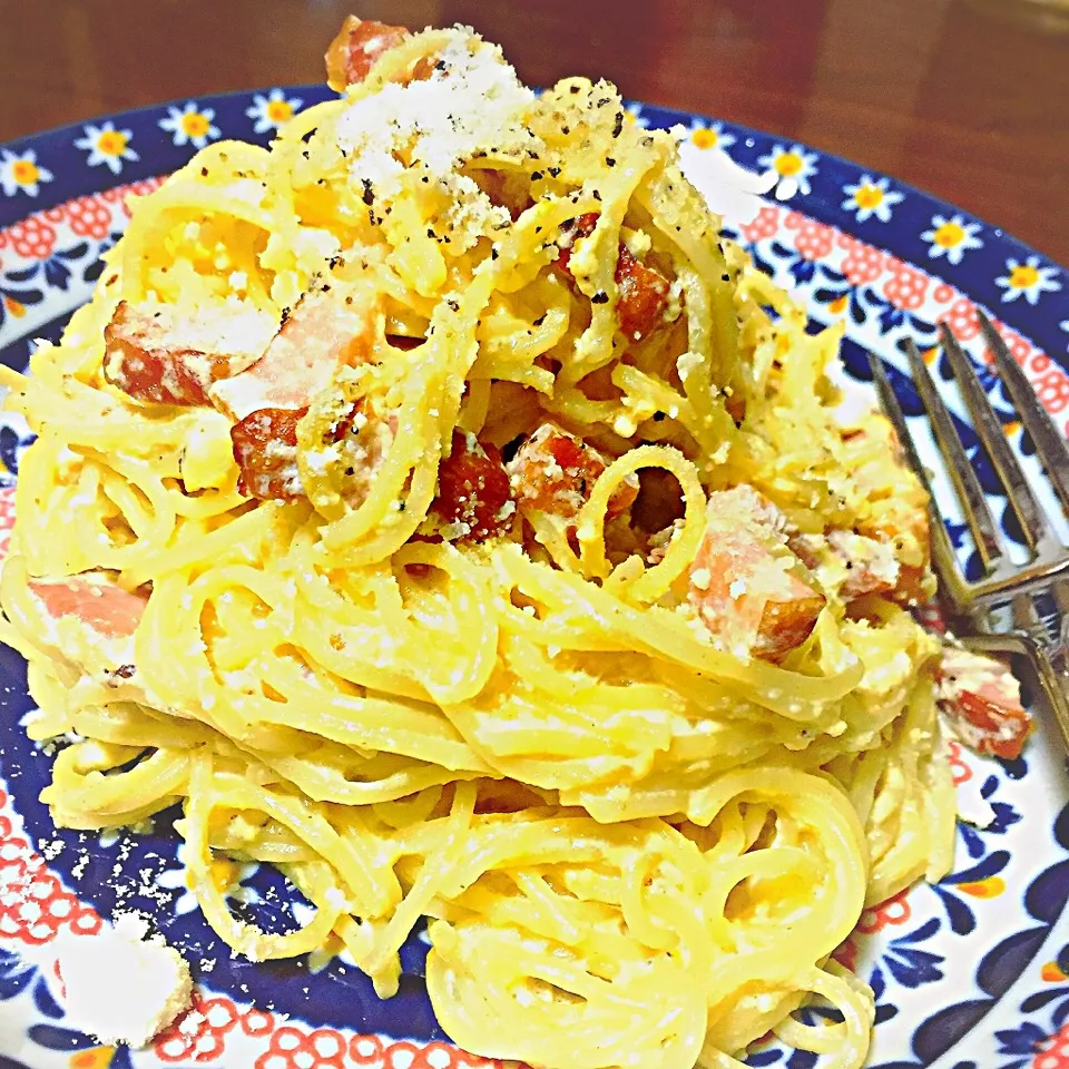 Pinoy style carbonara|Laarni Nabongさん