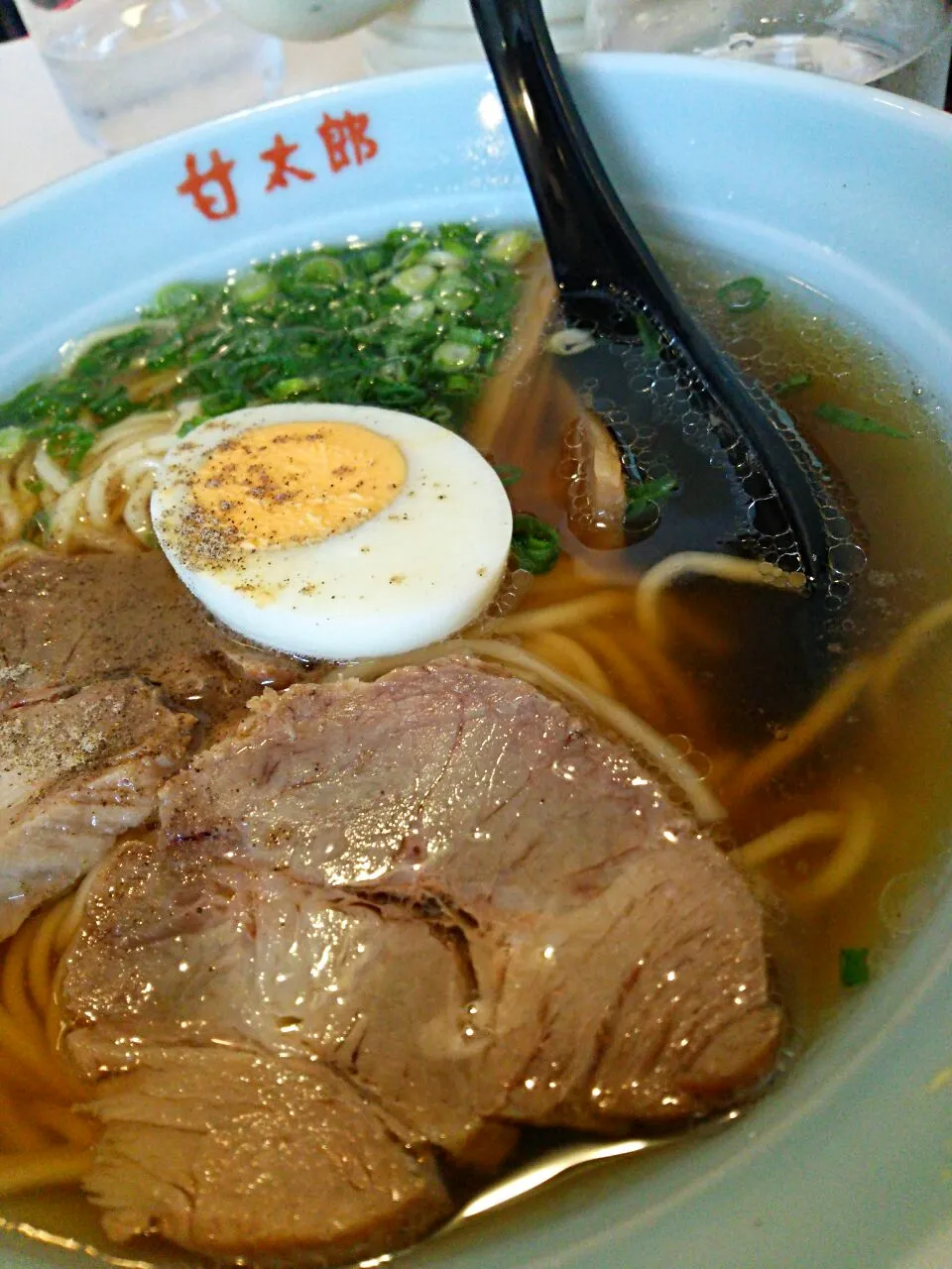 Snapdishの料理写真:醤油ラーメン🍜  この前の昼ごはん🍴～🎵|☆Yumi☆さん