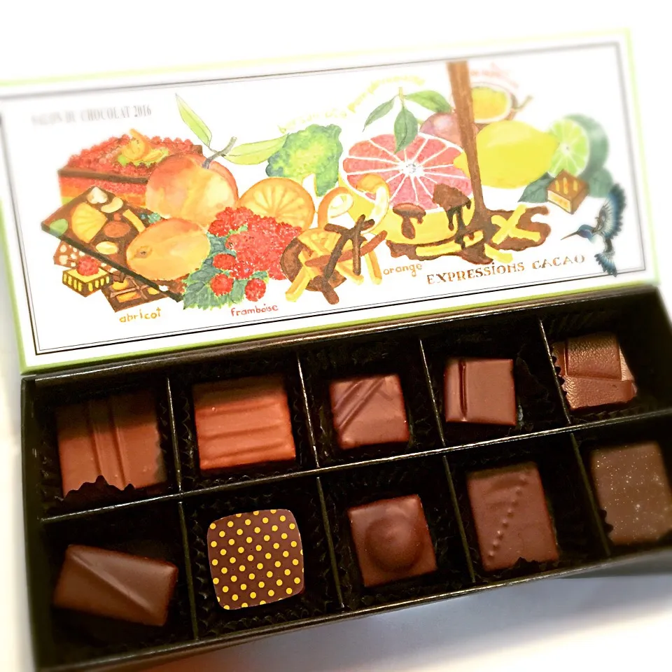 Salon du chocolat 2016 selection box「expressions cacao」|cakeさん