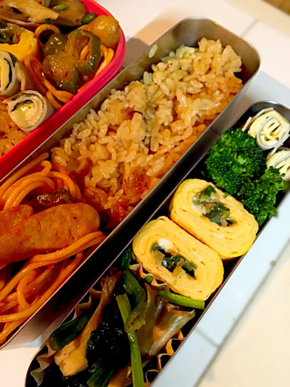 鶏の炊き込みご飯弁当|エミリーさん