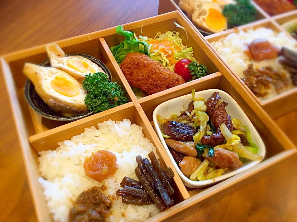 レバーホルモン炒め弁当♪♪|tOmO＊さん