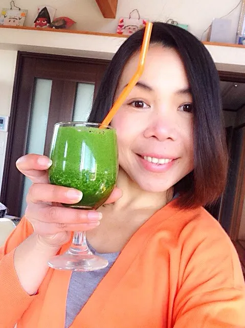 Me & my green smoothie|viviさん