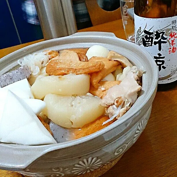 おでんで日本酒～(*゜▽゜)|Reikoさん