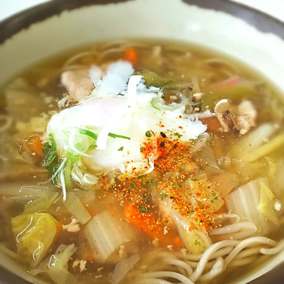 野菜あんかけ蕎麦～v(^o^)|たかたかさん