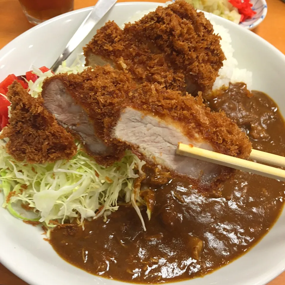 かつカレー@とんかつ大門 檍(浜松町)|塩豚骨さん