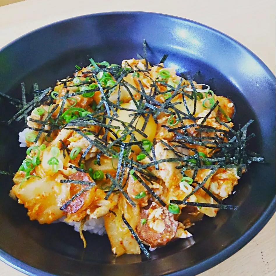 豚キム丼ならぬ、ちくキム丼！！|azuponさん