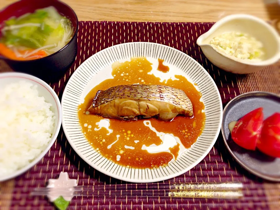 今日のお夕飯＊2/19|ゆきぼぅさん