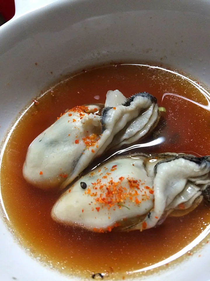 牡蛎ポン酢…うま〜♫|hiroさん