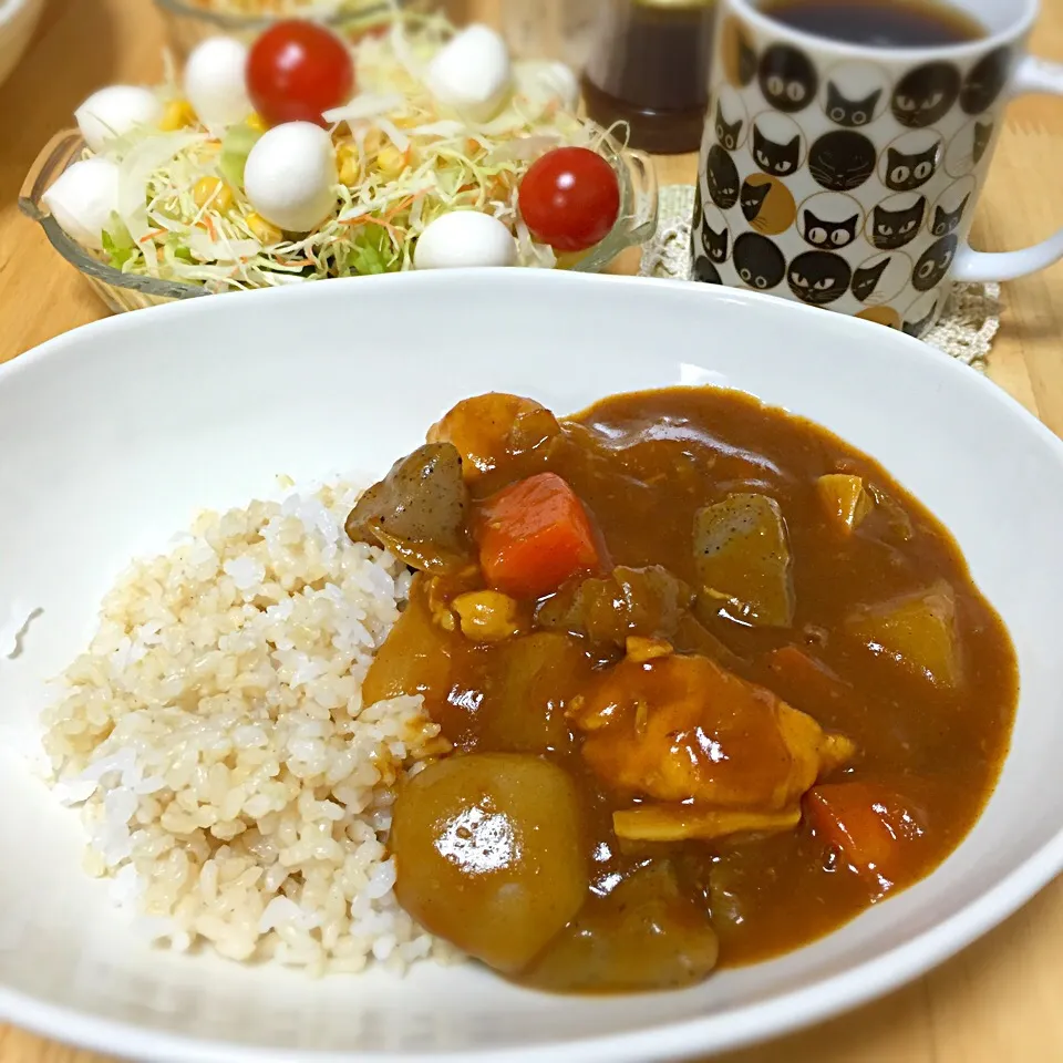 和風チキンカレー|りんごっちさん