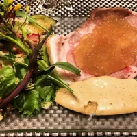 Snapdishの料理写真:豚肩ロースのなんちゃらかんちゃら。 美味しければそれでいい。|さむらぽっちさん