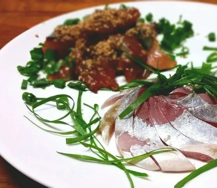 和風〜な感じで胡麻鯖＆〆鯖|直樹さん