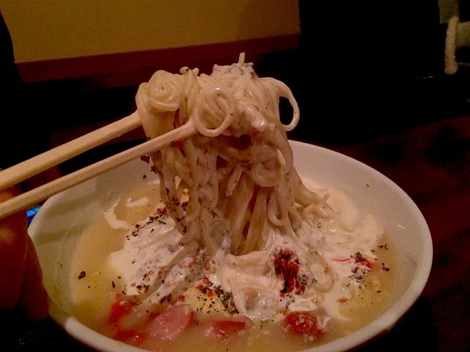 クリームラーメンじゃけん‼︎|まぁちさん