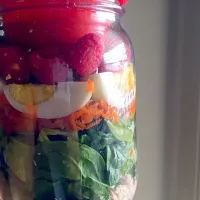 Salad in a jar|Demureさん