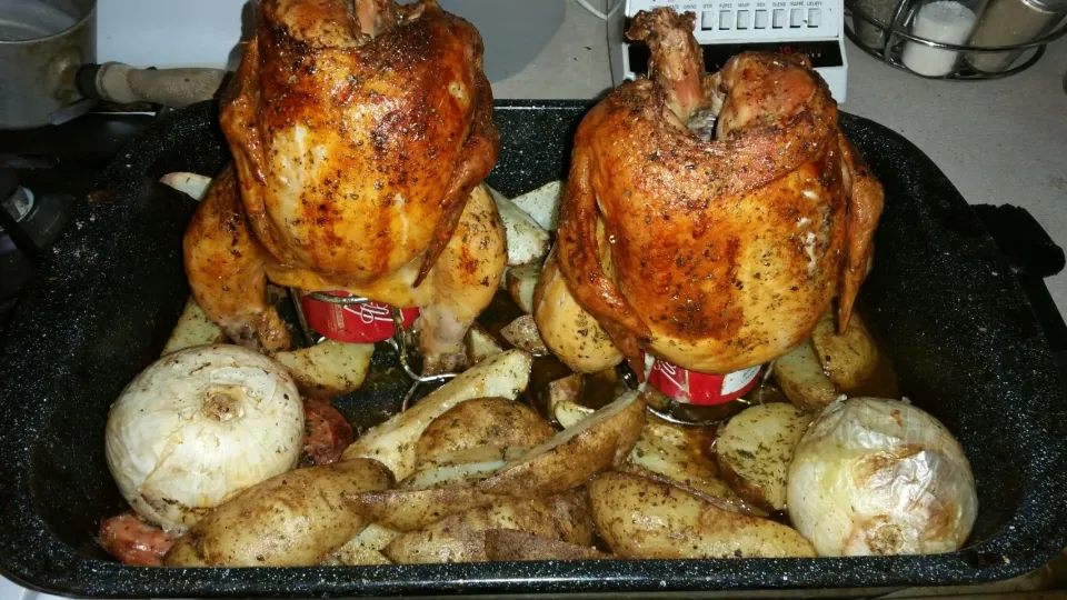 Drunken Chicken  with potatoes|Frank Ortizさん