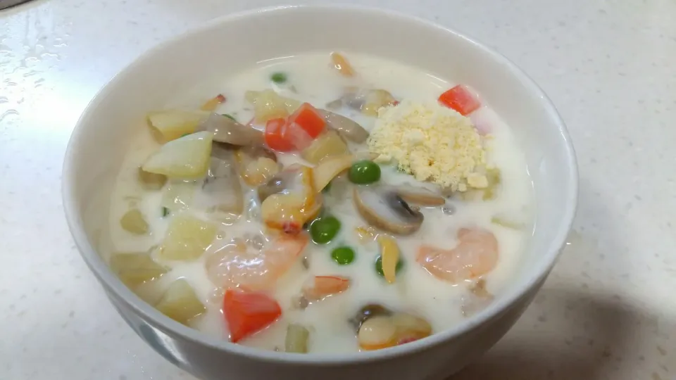 seafood chowder|steven z.y.さん