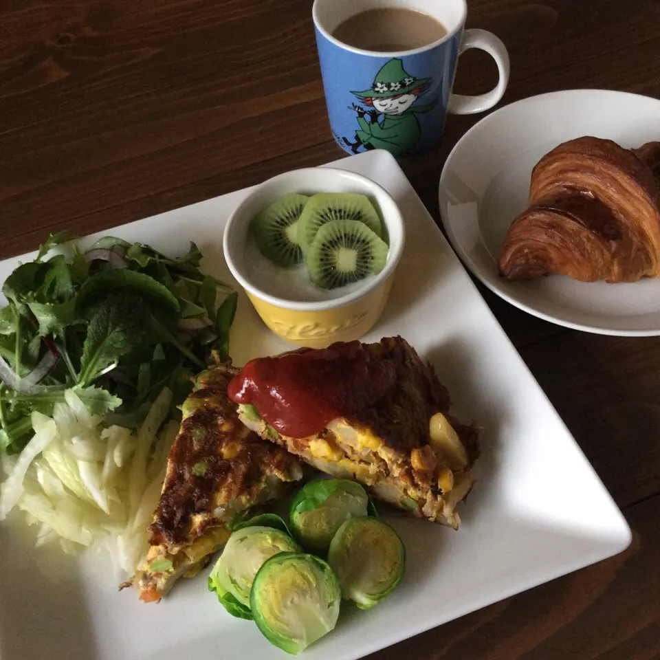 今日の朝ごはん|ぺんぎんさん