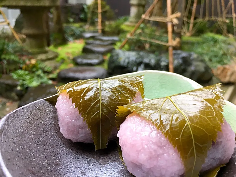 道明寺の桜餅〜✨（≧∇≦）ウマー|てんてんさん