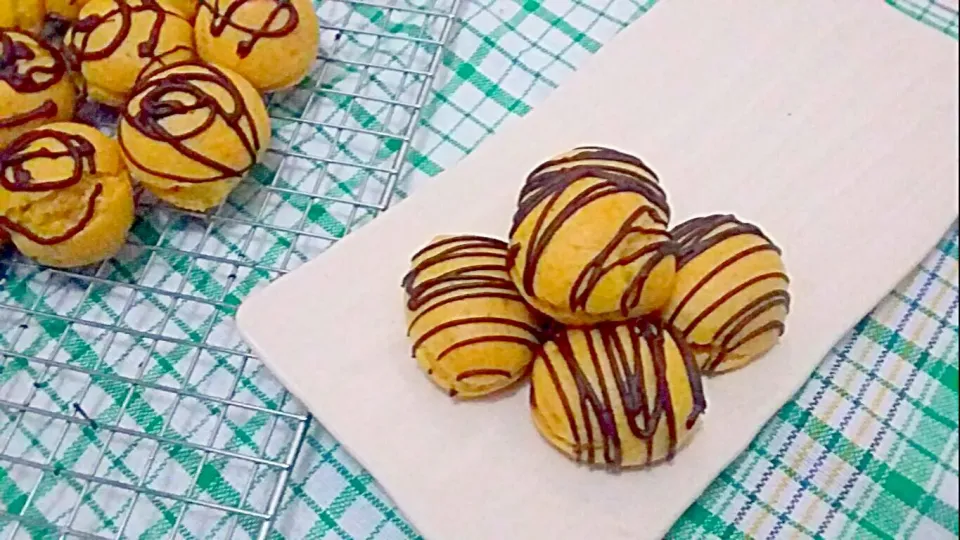 mini chocolate choux|rimaさん