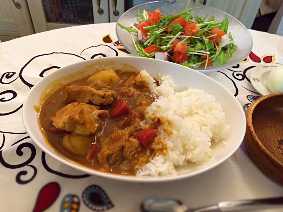 チキンカレー|ハヤほさん