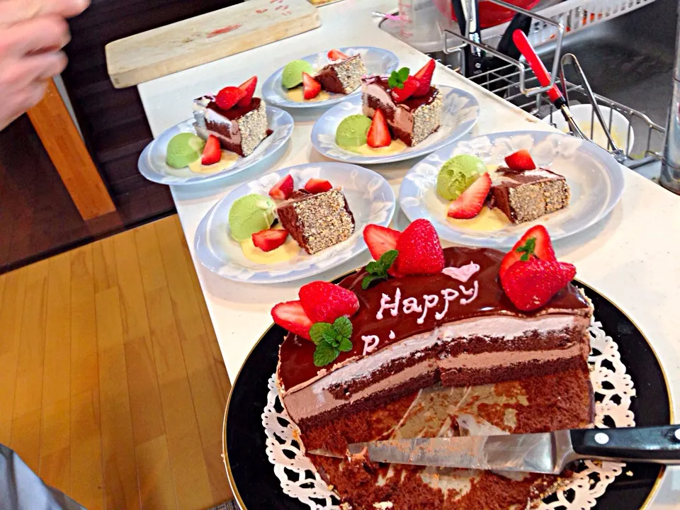 Snapdishの料理写真:Chocolate mousse|viviさん