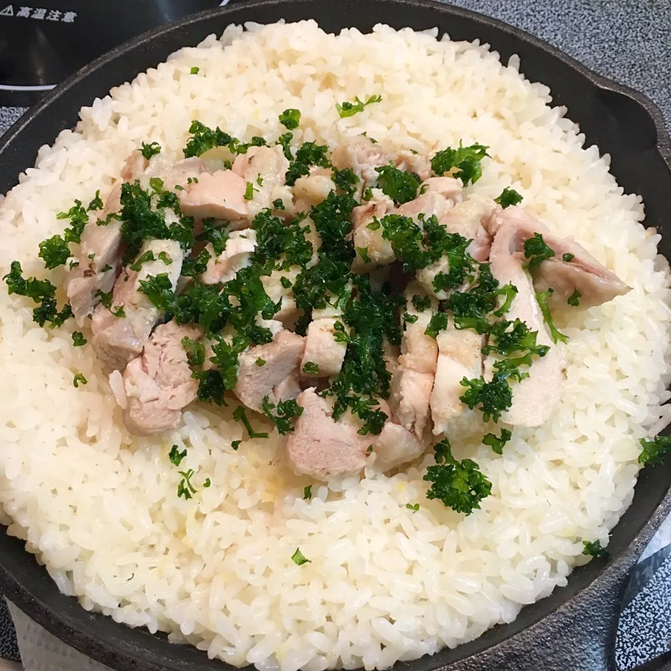 スキレットで海南鶏飯♪|Jean Nobyさん