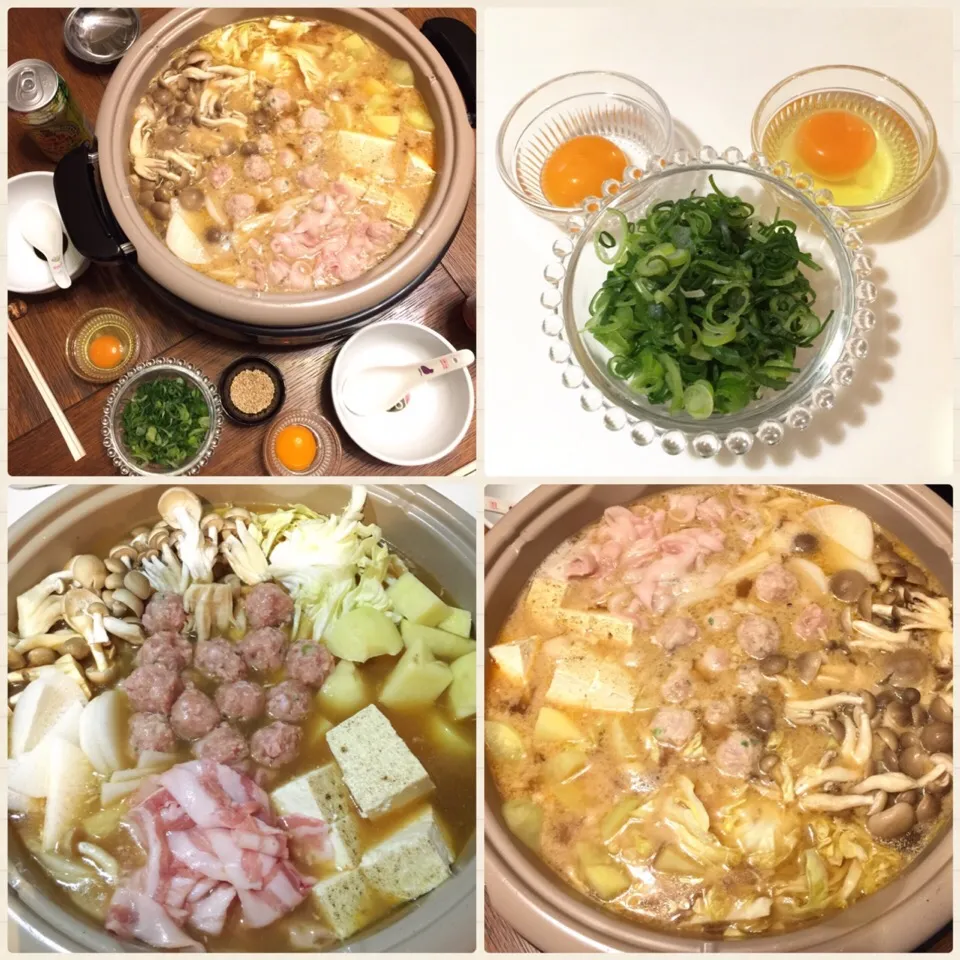 2/20❤︎今日の晩ごはんはラーメン鍋（味噌味）|Makinsさん