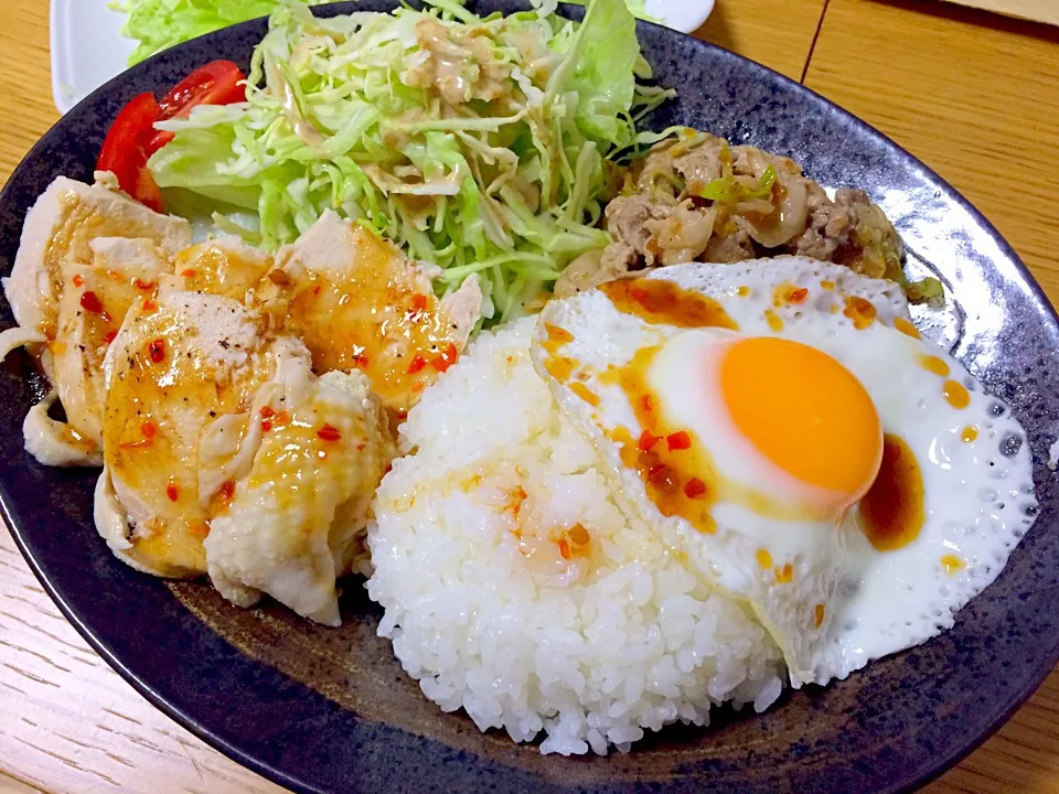 今日のスペシャルあまりものプレート笑|ごうさん