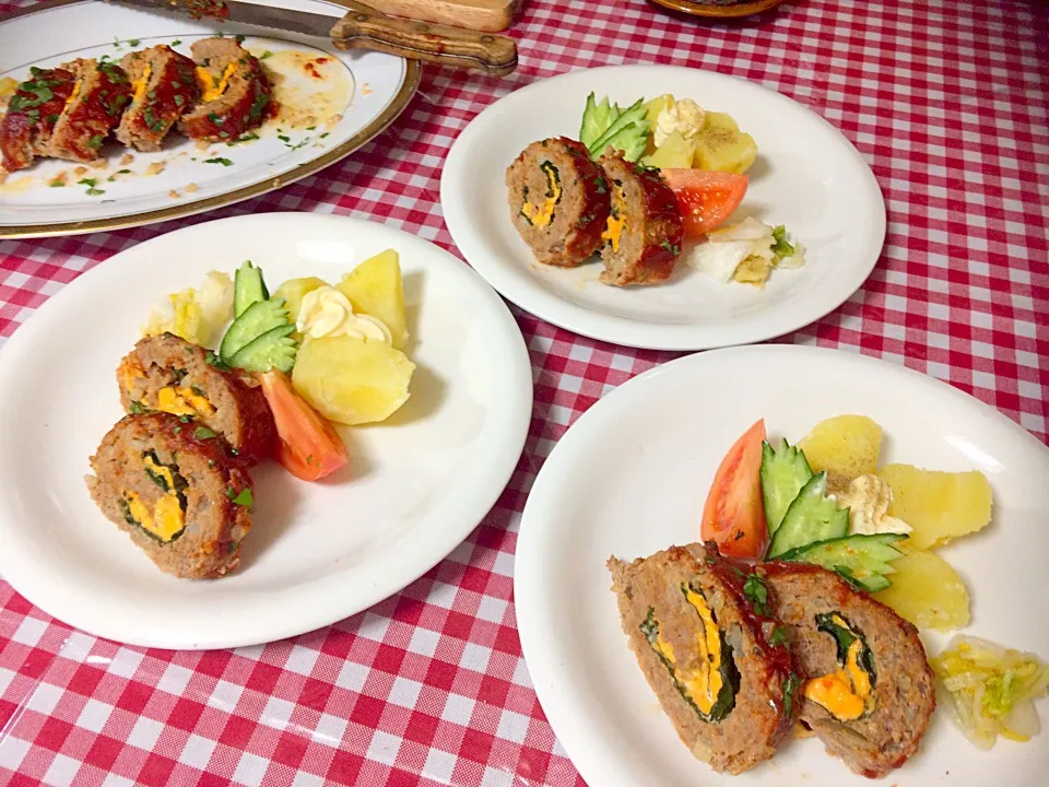 Dinner is serve Italian meatloaf|Babyluv Cabrera Ocampoさん