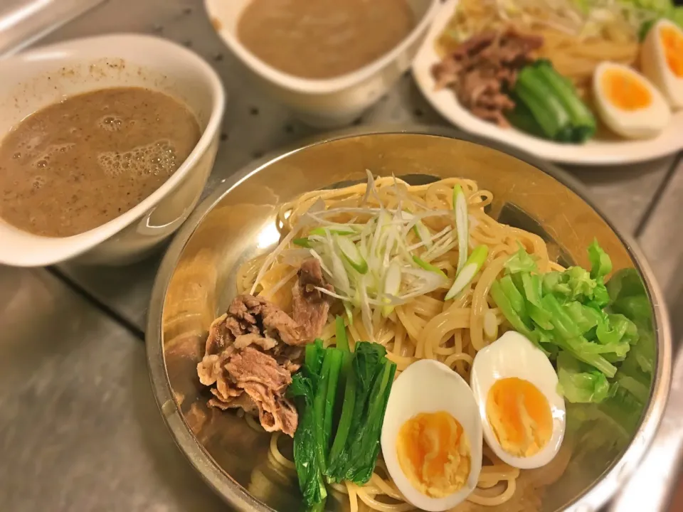 なんちゃって魚介つけ麺|あかつ亭さん