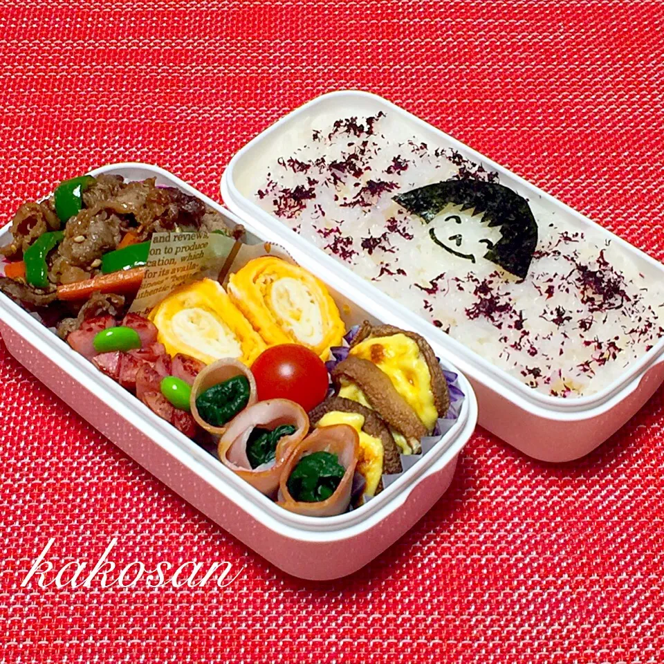 娘っちのお弁当(^ ^)|pinkmamaさん