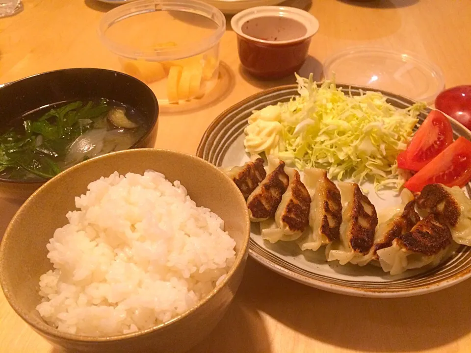 餃子定食|ぴっぱーさん