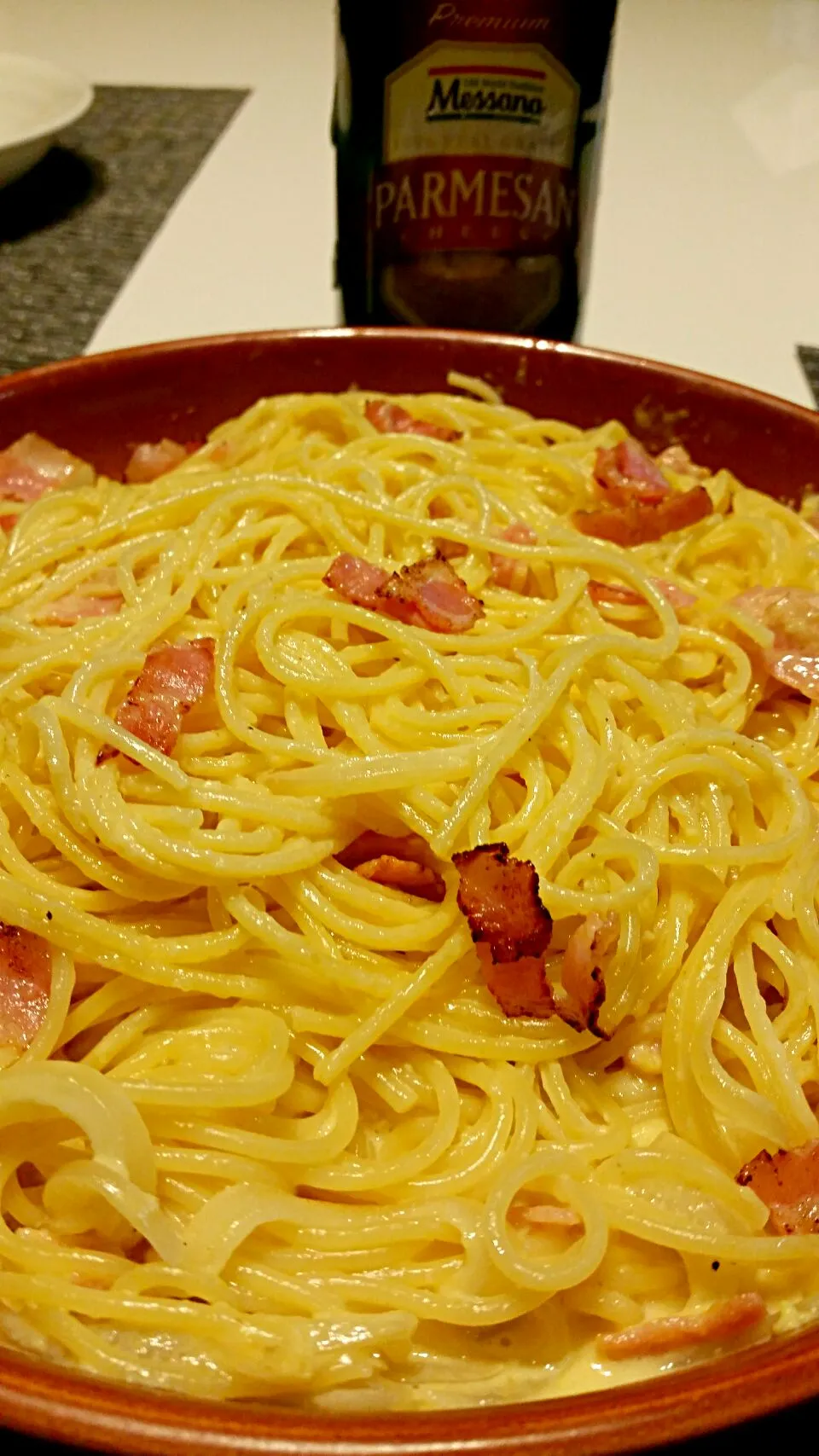 carbonara da Amanda😋😋😋|lucia inoueさん