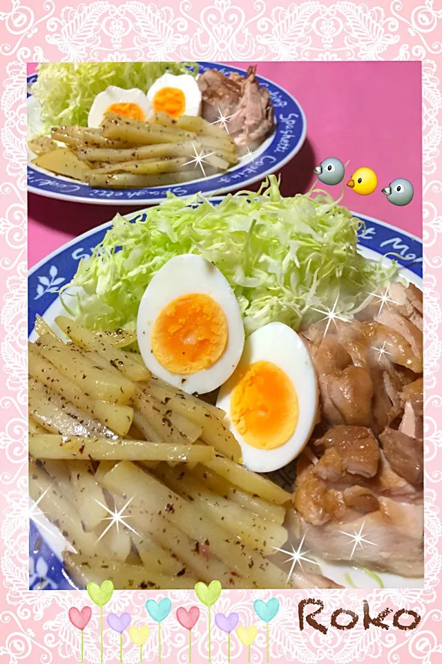 桜央里さんの料理 調味料三つで簡単美味しい🎶ジューシーチキンのさっぱり煮🐔|ロコタンさん