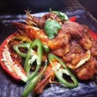 Snapdishの料理写真:【泰式紅咖哩蝦 Thai Prawn Red Curry】|Gavin Wong (香港の人々)さん