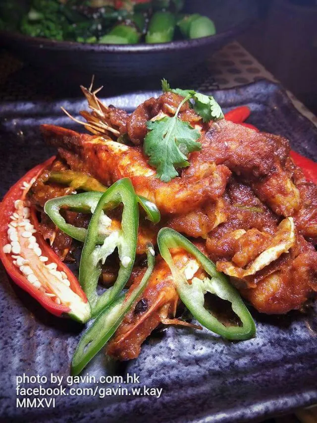 Snapdishの料理写真:【泰式紅咖哩蝦 Thai Prawn Red Curry】|Gavin Wong (香港の人々)さん