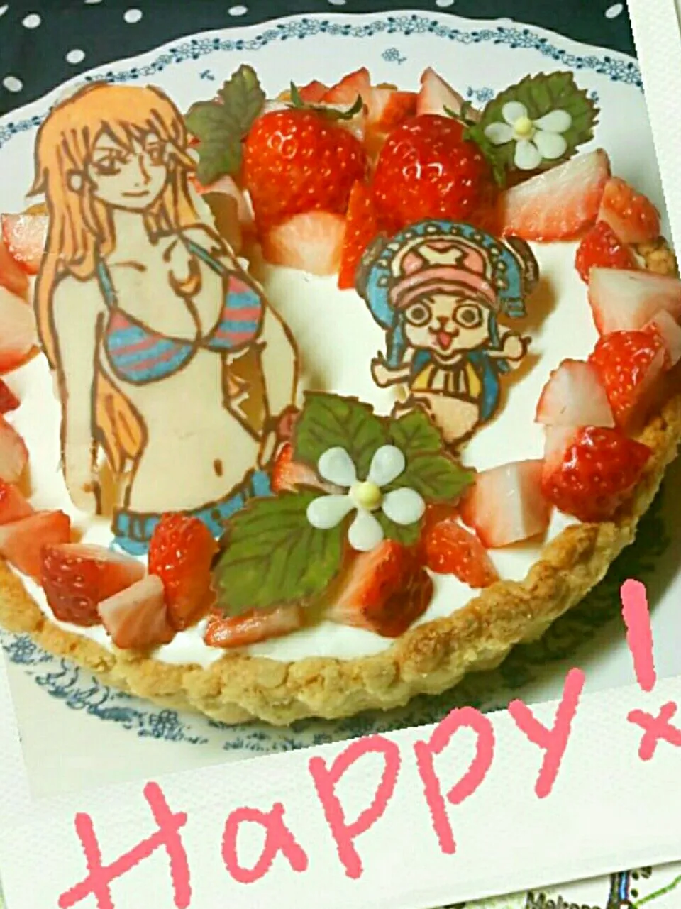 Snapdishの料理写真:ONE PIECE ナミの美貌に近づく
レアチーズタルト|幸せまちこさん