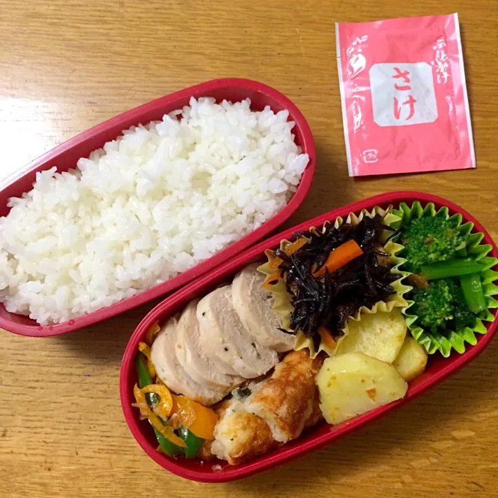 女子高生の鶏ハム弁当|ハマルさん