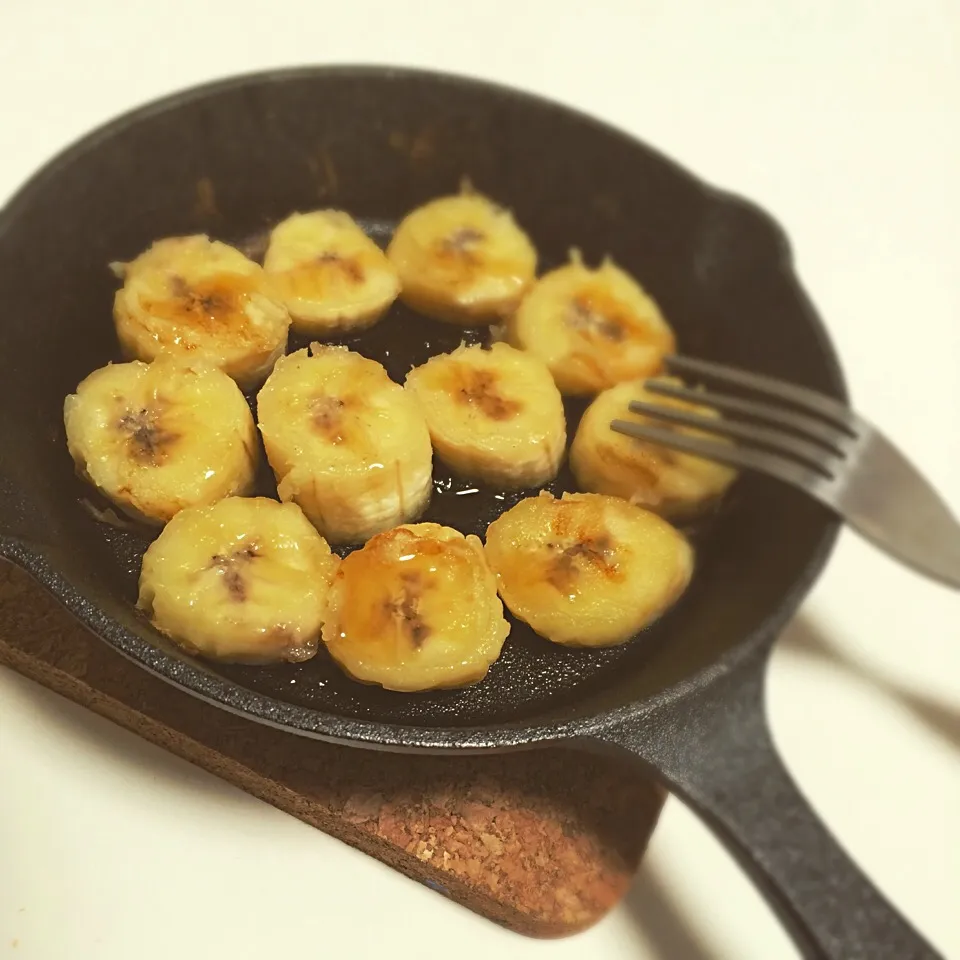 Snapdishの料理写真:焼きバナナ|Harukaさん