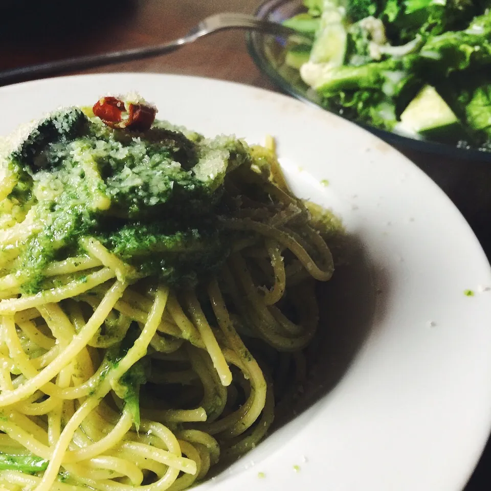 coriander pasta🍀🍀|yo-chiさん