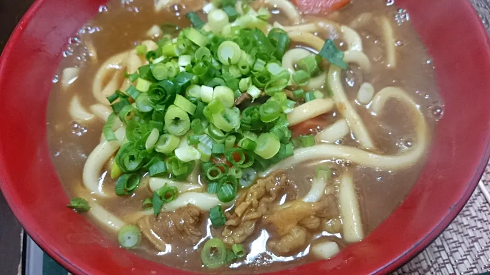 カレーうどん|まぐろさん