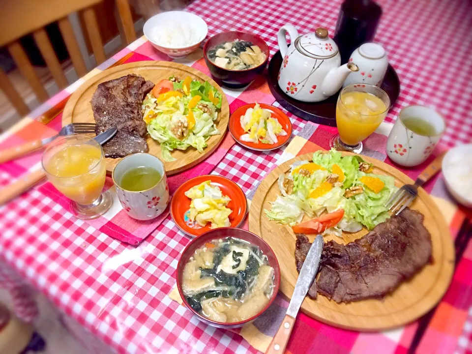 Grilled beef dinner for tonight|Babyluv Cabrera Ocampoさん