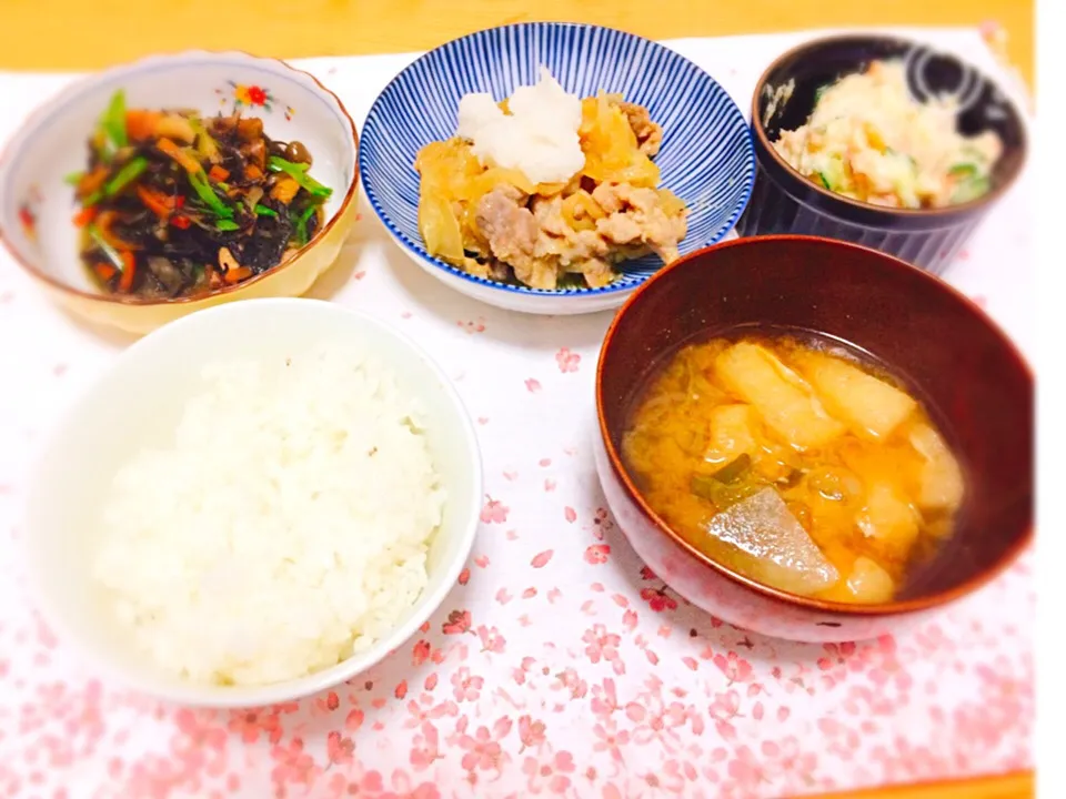 しょうが焼き定食🐽|nao＊さん