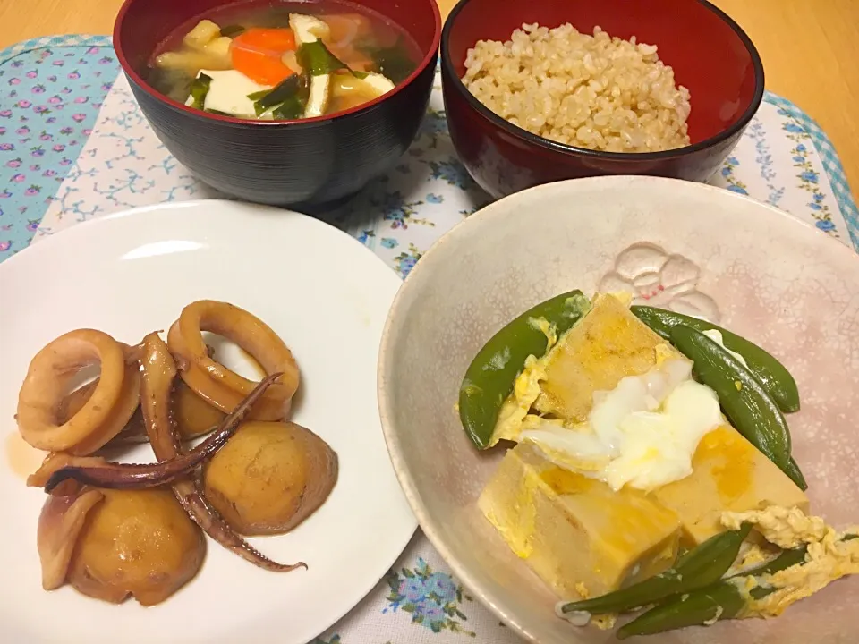 いかと里芋の煮物|あさみさん